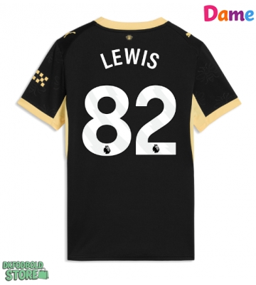 Manchester City Rico Lewis #82 Replika Udebanetrøje Dame 2026-27 Kortærmet
